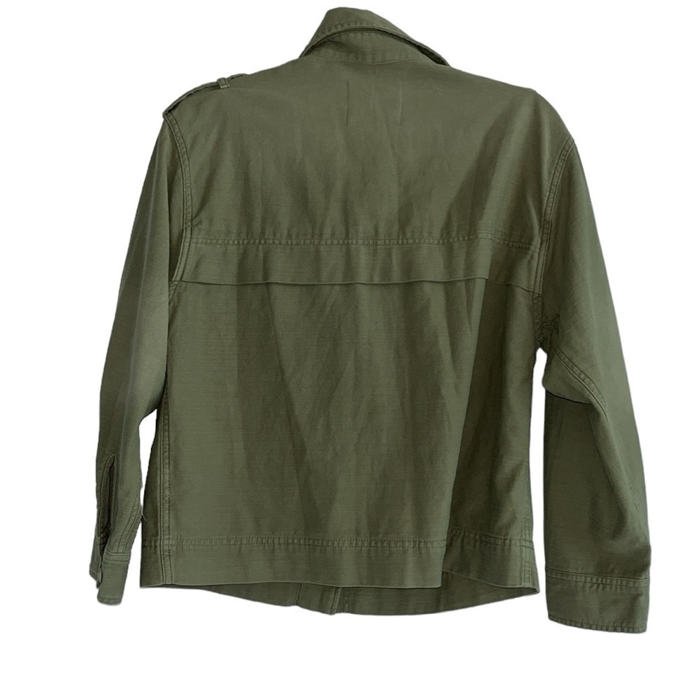 Lucky Brand Women's Cropped Twill Utility Jacket Size XS - Picture 8 of 12